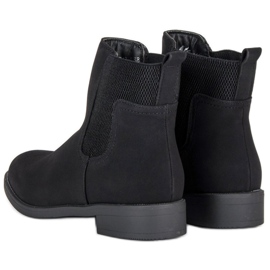 Schwarze Chelsea Boots für Damen 2