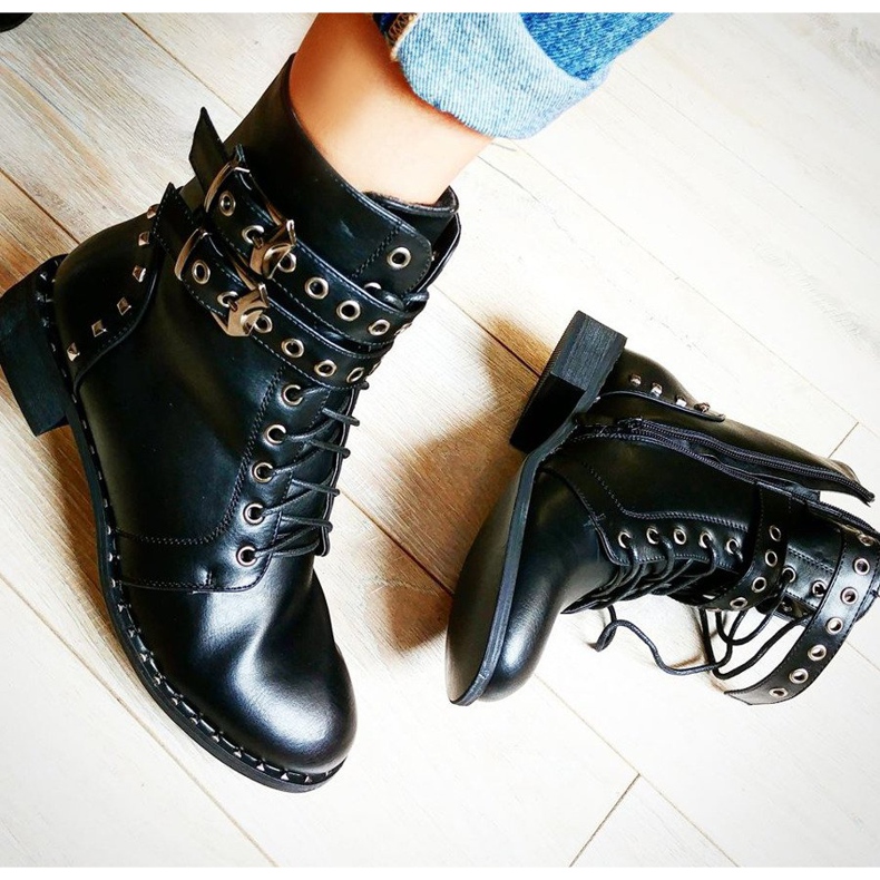 Seastar Lässige Arbeitsstiefel schwarz 2