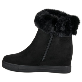 Seastar Schwarze Keilstiefel 1