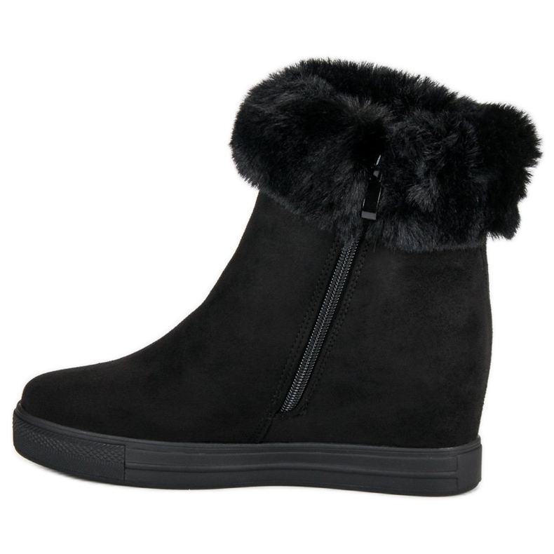 Seastar Schwarze Keilstiefel 1