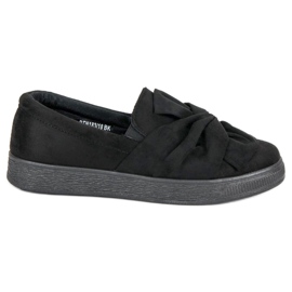 McKey Slip-on-Sneakers aus Wildleder schwarz 1