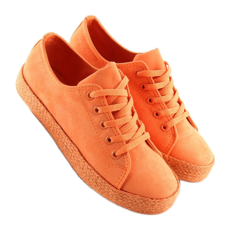 Espadrilles vollfarbig orange K1830201 Naranja 2