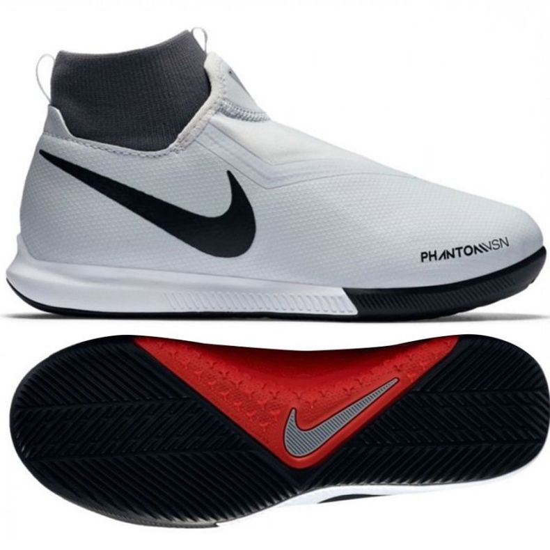 Nike Phantom Vsn Academy Hallenschuh mehrfarbig weiß 2