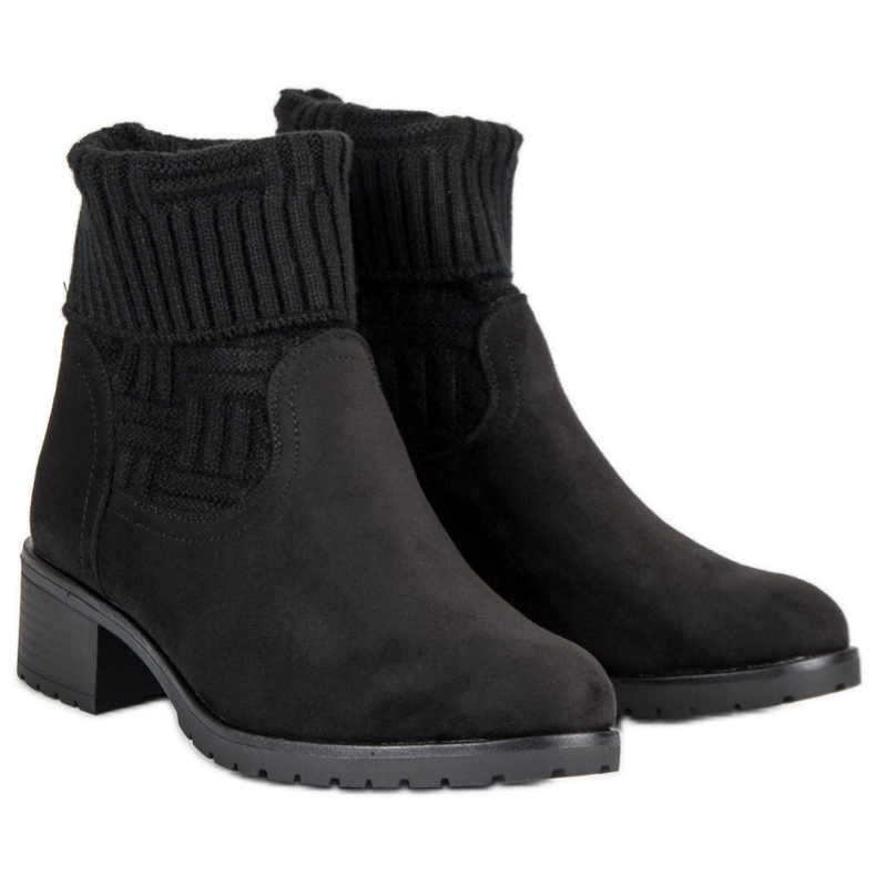 Seastar Stylische Damenstiefel schwarz 2