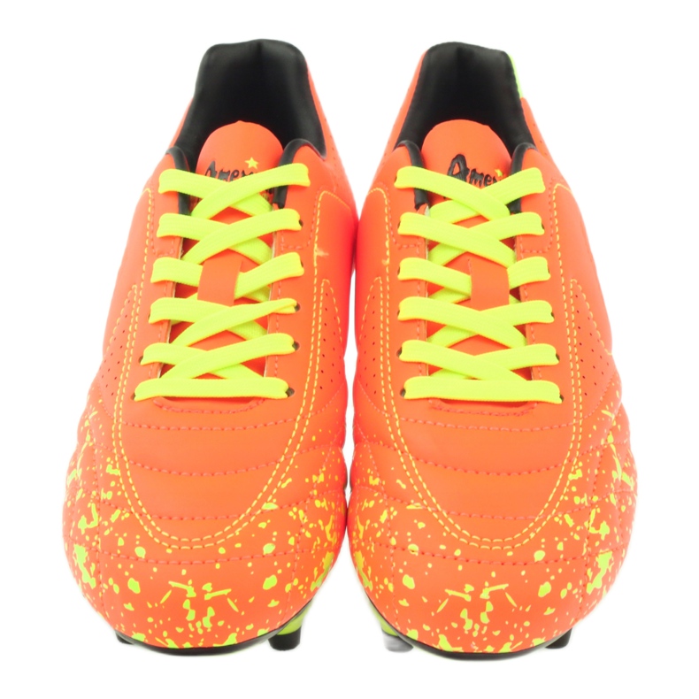 American Club American ADI Sportschuh Kinderschuhe orange 170611 orangen und rottöne 4