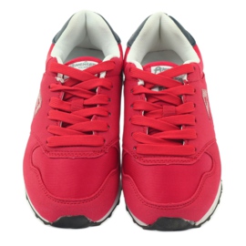 American Club Amerikanische ADI Sportschuhe für Kinder 1757 weiß rot navy blau 4