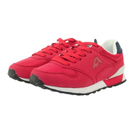 American Club Amerikanische ADI Sportschuhe für Kinder 1757 weiß rot marineblau 3