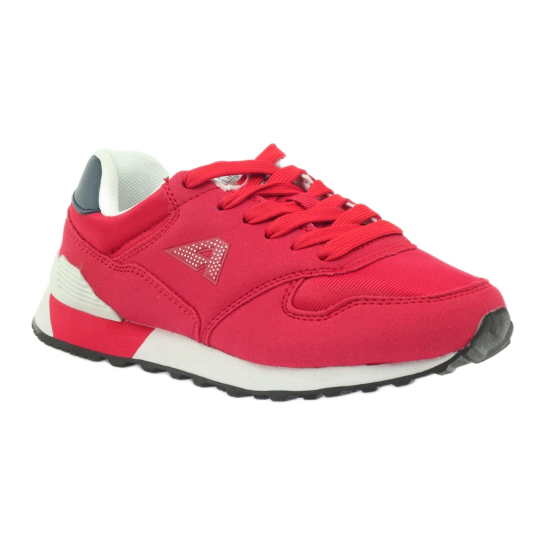 American Club Amerikanische ADI Sportschuhe für Kinder 1757 weiß rot navy blau 1