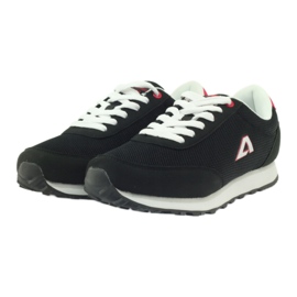 American Club American ADI Sportschuhe für Damen 1756 schwarz rot 3