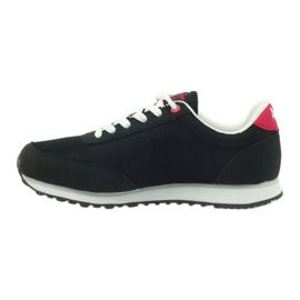 American Club American ADI Sportschuhe für Damen 1756 schwarz rot 2
