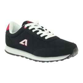 American Club American ADI Sportschuhe für Damen 1756 schwarz rot 1