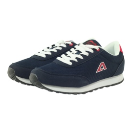 American Club American ADI Sportschuhe für Damen 1756 marineblau rot 3