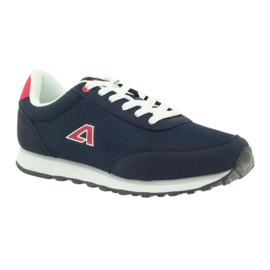 American Club American ADI Sportschuhe für Damen 1756 marineblau rot navy blau 1