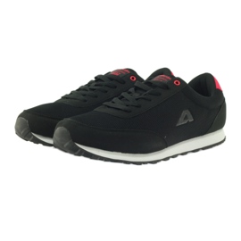 American Club ADI Sportjogging American 1756 schwarz rot 3