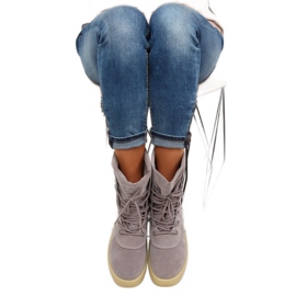 Graue Sportstiefel G-3 Grau 1