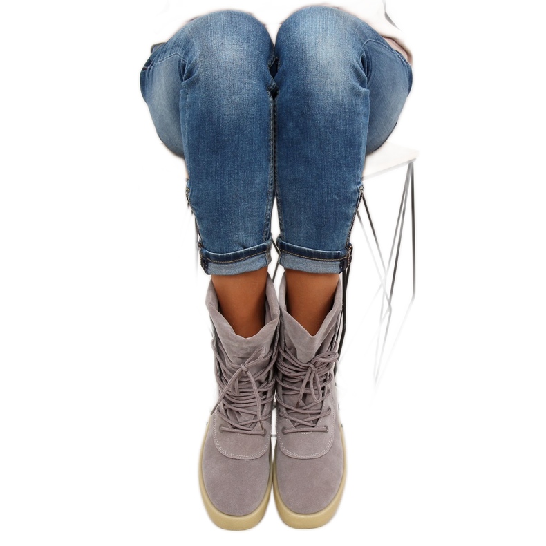 Graue Sportstiefel G-3 Grau 1