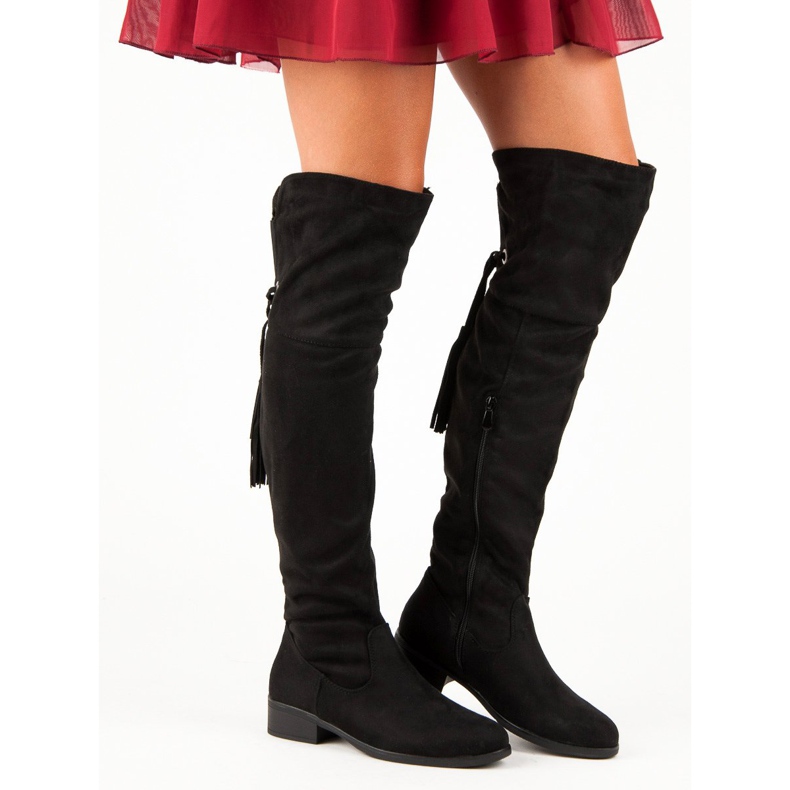Seastar Schwarze Musketierstiefel 1