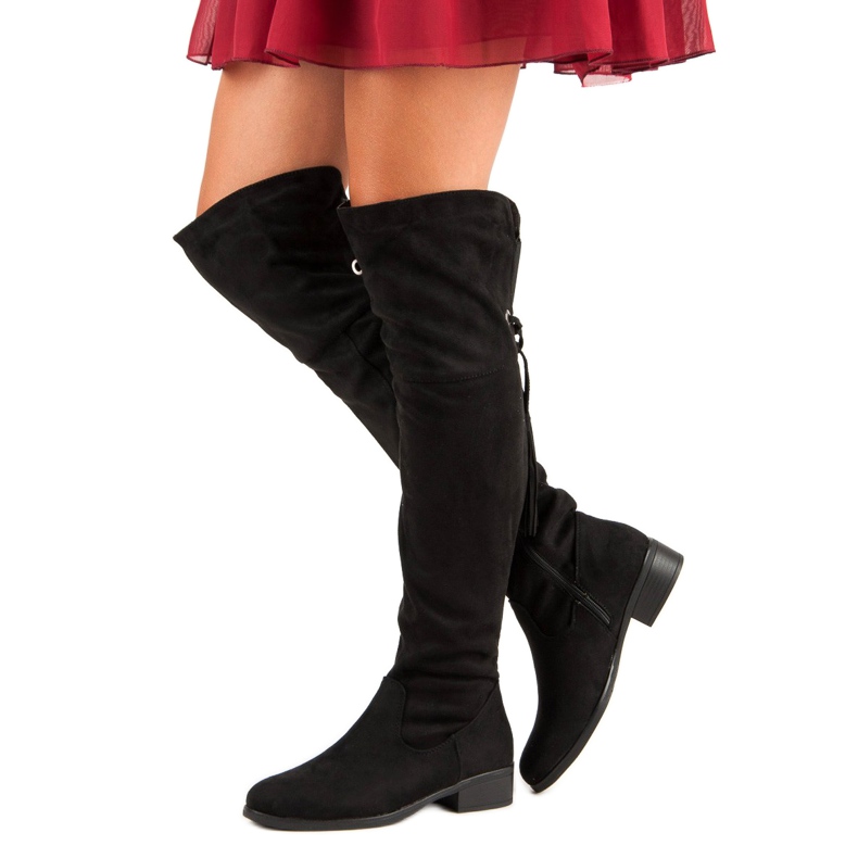 Seastar Schwarze Musketierstiefel 2
