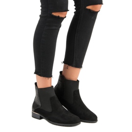 Lucky Shoes Bequeme Jodhpur-Stiefel schwarz 1