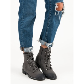 VINCEZA gebundene Arbeiter grau 1