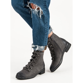 VINCEZA gebundene Arbeiter grau 2