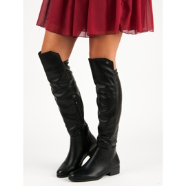 Maßgeschneiderte VINCEZA Stiefel schwarz 1