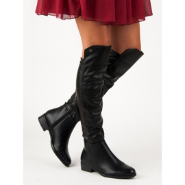 Maßgeschneiderte VINCEZA Stiefel schwarz 2