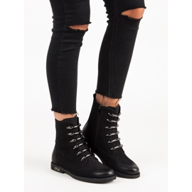 Stylische schwarze Vinceza-Stiefel 2