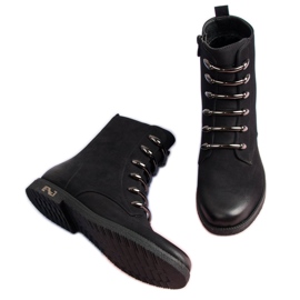 Stylische schwarze Vinceza-Stiefel 1