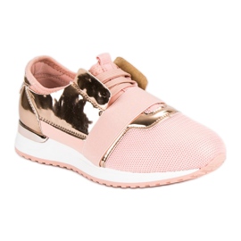 Sportschuhe zum Hineinschlüpfen rosa 1