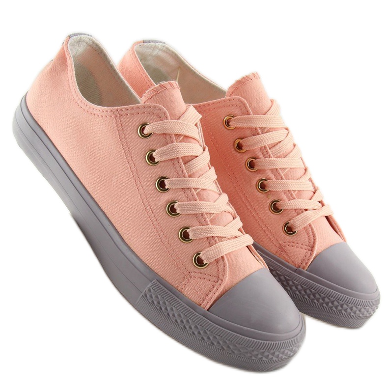 Sneakers für Damen in Rosa und Grau BL97P PINK / GREY 1