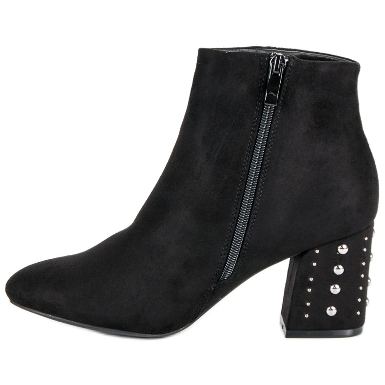 Stylische Stiefel auf der Post schwarz 1