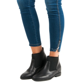 Lucky Shoes Modische Jodhpurstiefel schwarz 2