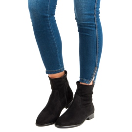 Bella Paris Klassische schwarze Stiefel 1