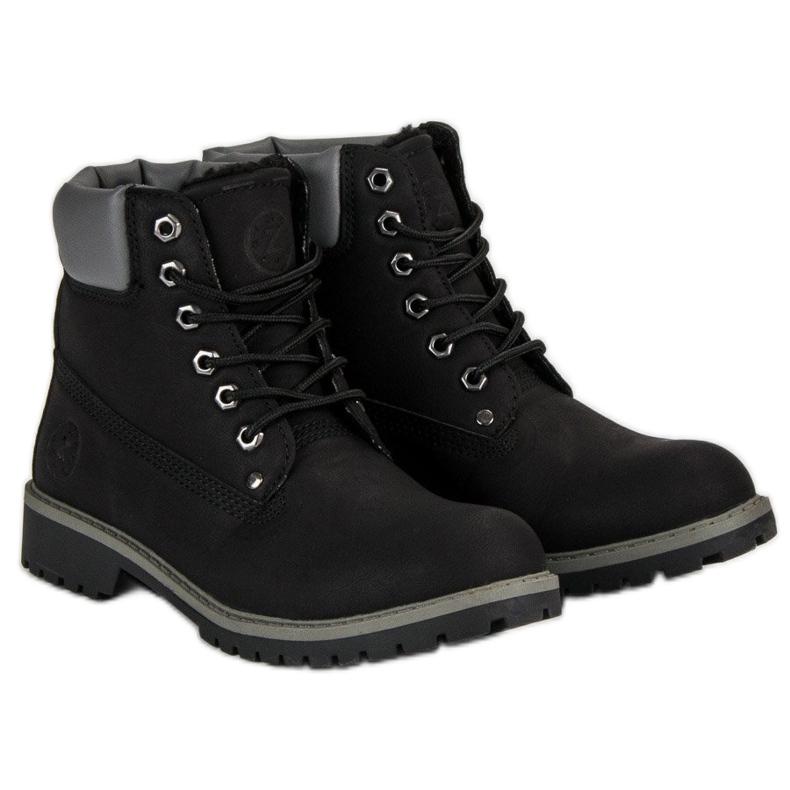 Schwarze MCKEYLOR Warme Trapper 1