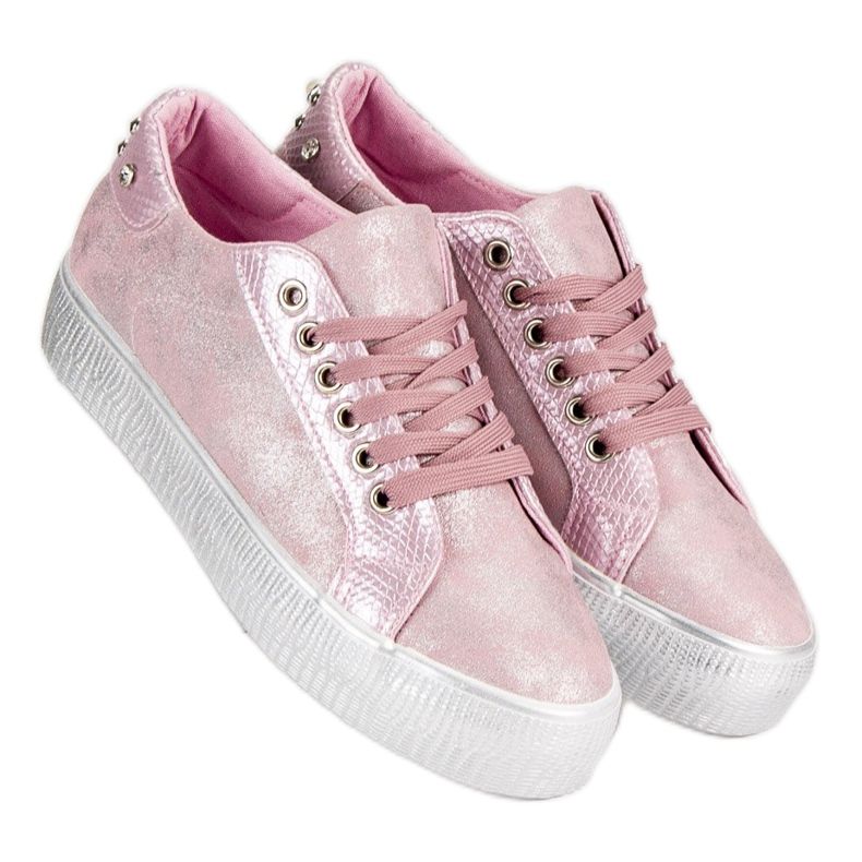 Sweet Shoes Modische Sportschuhe rosa 1