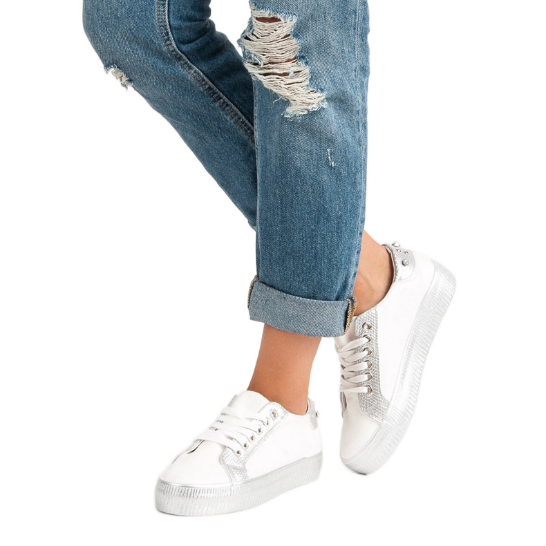 Sweet Shoes Modische Sportschuhe grau 2