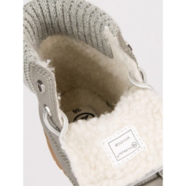 Graue Trapper mit Schaffell MCKEYLOR 1