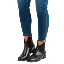 Filippo Stylische Damenstiefel schwarz 2