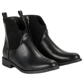 Filippo Stylische Damenstiefel schwarz 1
