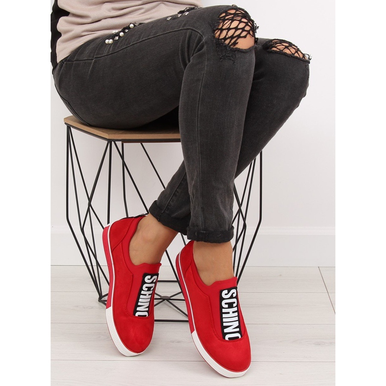 Rote Damen-Sneaker NB178 Rot 2