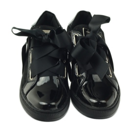Creepers Leder Innensohle Filippo Schuhe schwarz 3