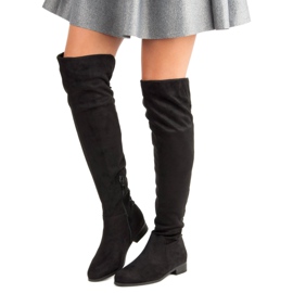 Schwarze Musketierstiefel 1