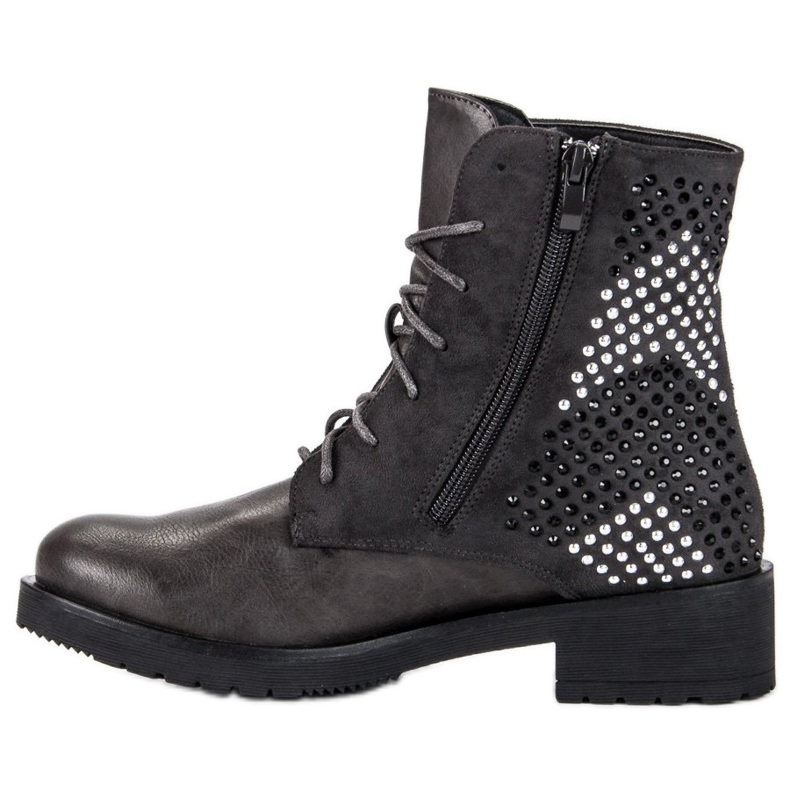 Rock Boots Arbeit grau 1