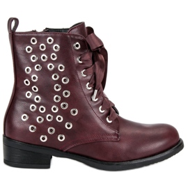 Gebundene Burgunder Arbeiter rot 1