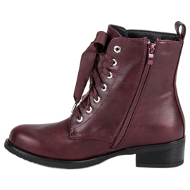 Gebundene Burgunder Arbeiter rot 2