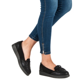 Ch. Creation Schwarze Loafer 2