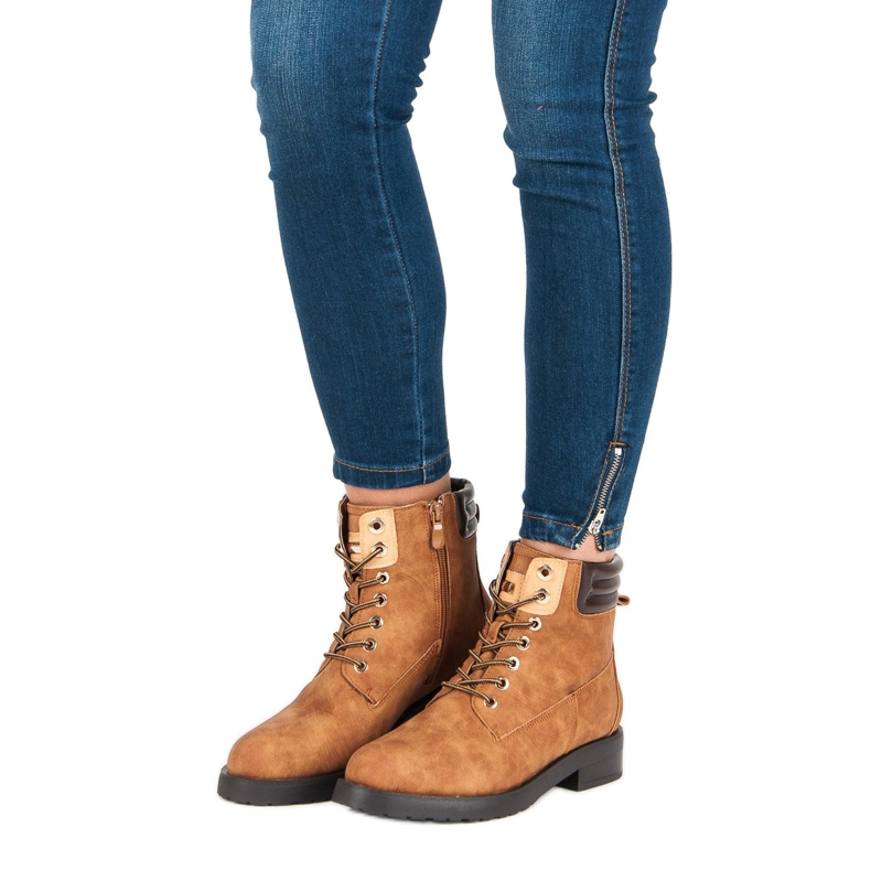 Juliet Braune Wanderschuhe 2