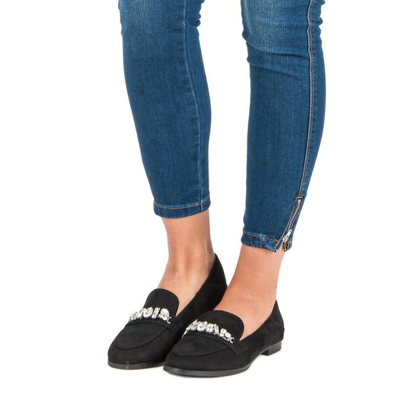 Bestelle Elegante schwarze Loafer 2