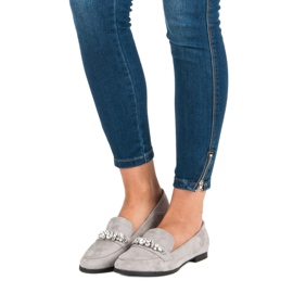 Bestelle Elegante graue Loafer 2